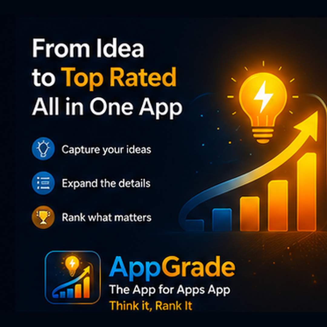 AppGrade app advertisement graphic
